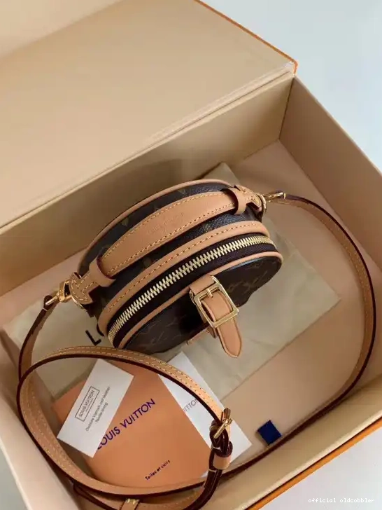Official oldcobbler CHAPEAU BOITE LOUIS MINI VUITTON 0519